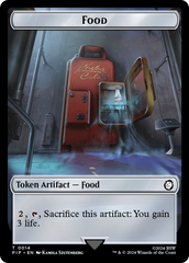 Human Knight // Food (0014) Double-Sided Token [Fallout Tokens] | Event Horizon Hobbies CA