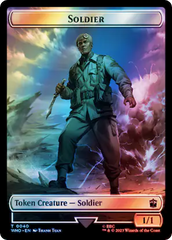 Soldier // Treasure (0060) Double-Sided Token (Surge Foil) [Doctor Who Tokens] | Event Horizon Hobbies CA