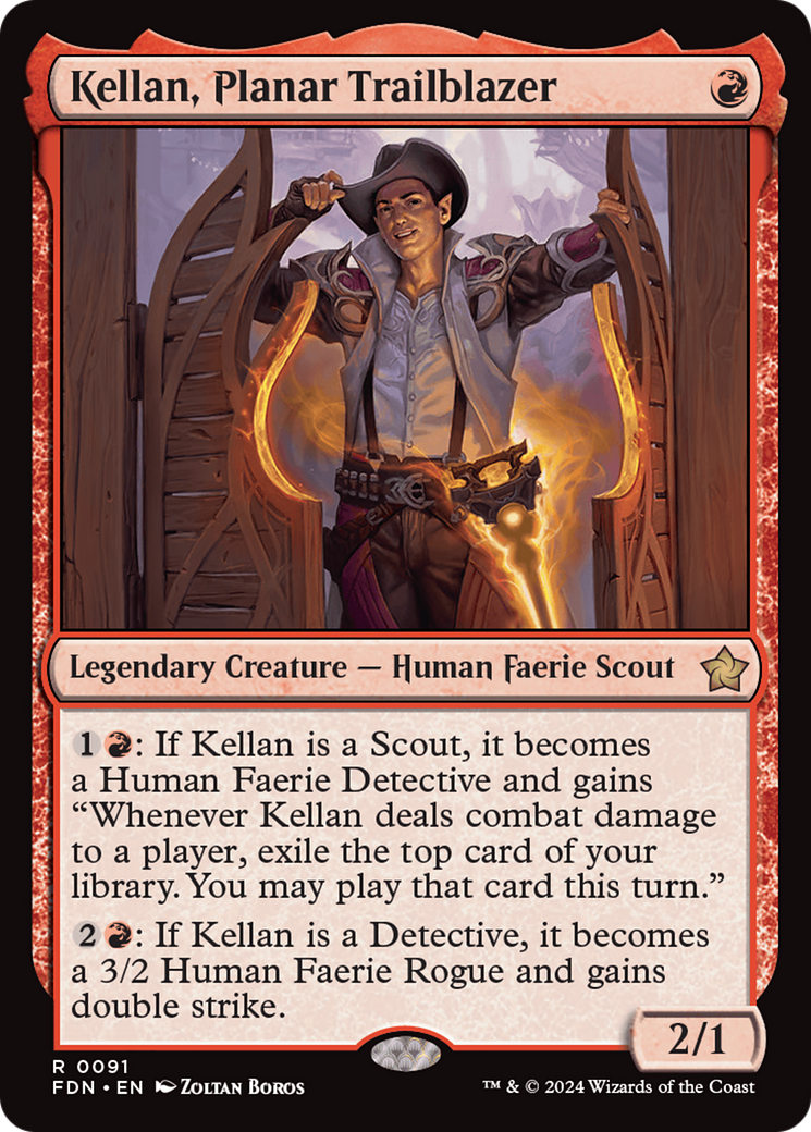 Kellan, Planar Trailblazer [Foundations] | Event Horizon Hobbies CA