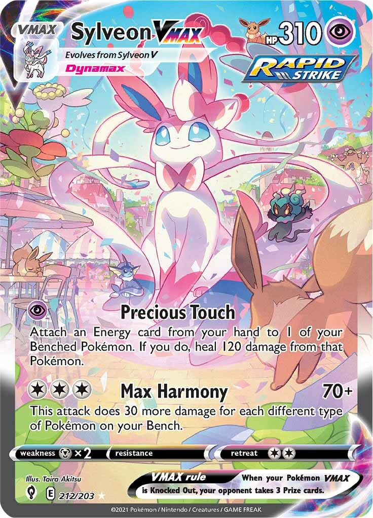 Sylveon VMAX (212/203) [Sword & Shield: Evolving Skies] | Event Horizon Hobbies CA