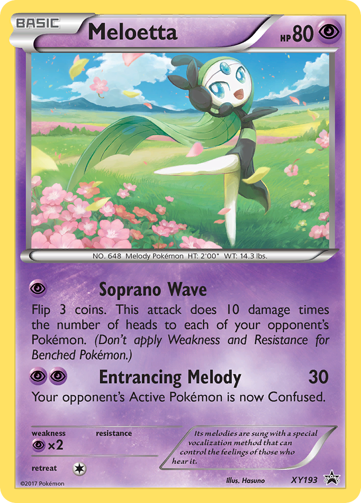 Meloetta (XY193) [XY: Black Star Promos] | Event Horizon Hobbies CA