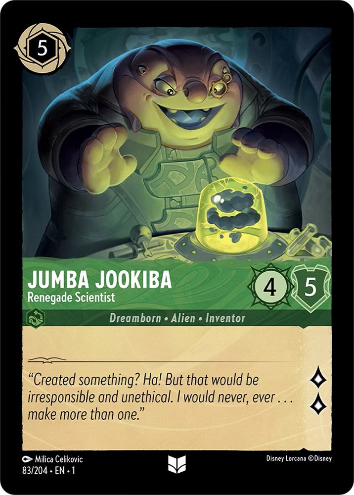 Jumba Jookiba - Renegade Scientist (83/204) [The First Chapter] | Event Horizon Hobbies CA