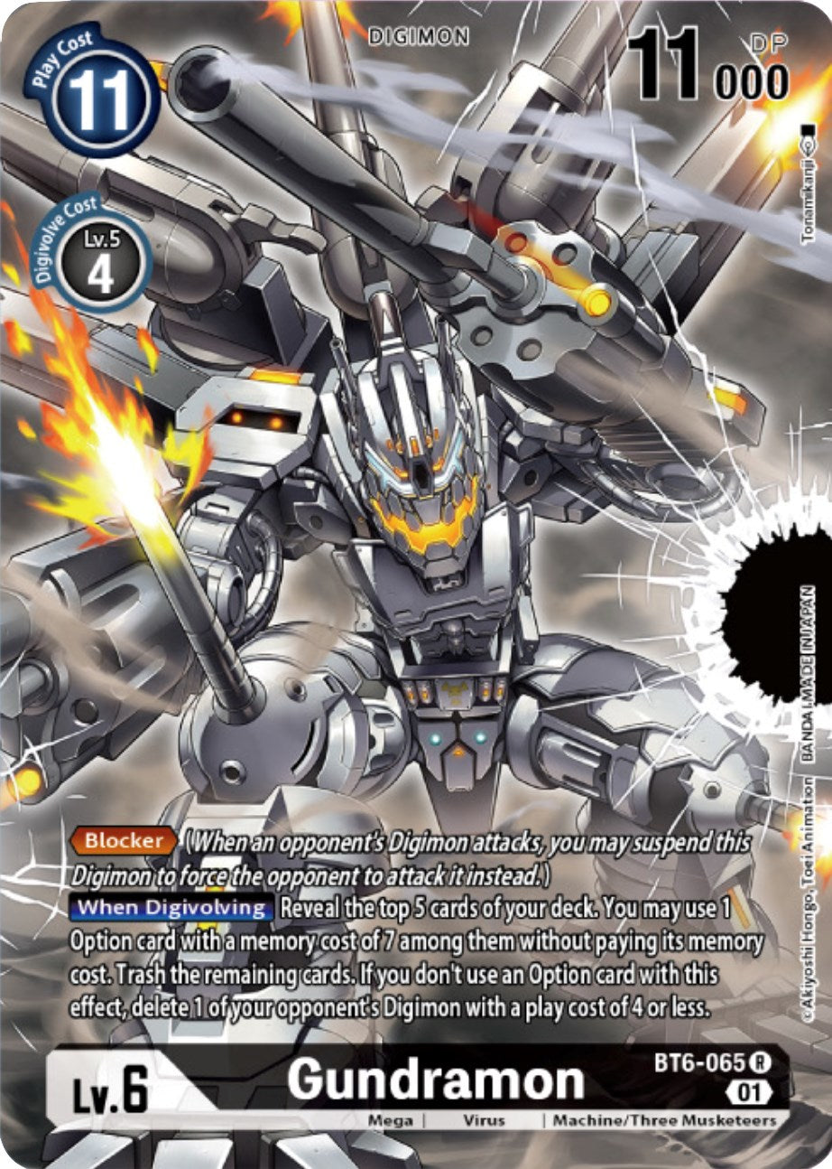 Gundramon [BT6-065] (Digimon Card Game Deck Box Set) [Double Diamond Promos] | Event Horizon Hobbies CA