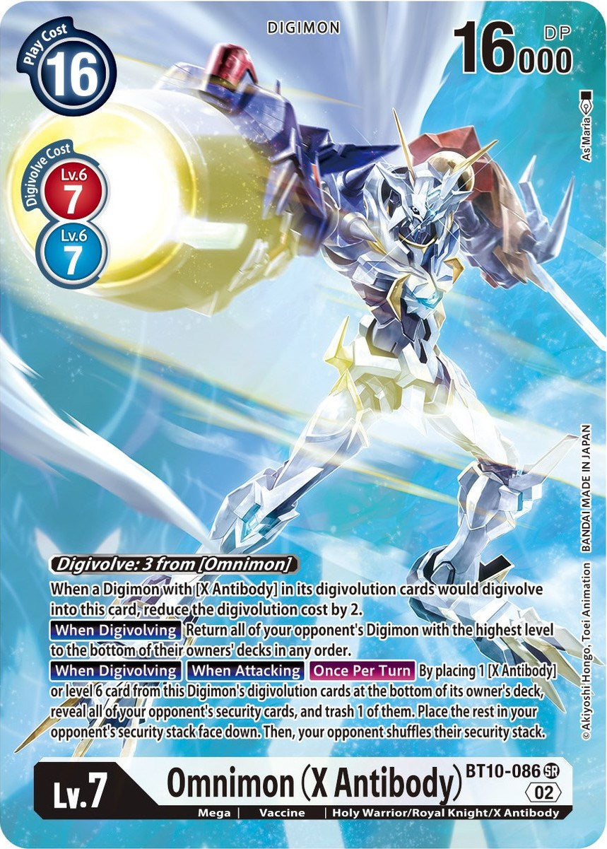 Omnimon (X Antibody) [BT10-086] (Alternate Art) [Xros Encounter] | Event Horizon Hobbies CA