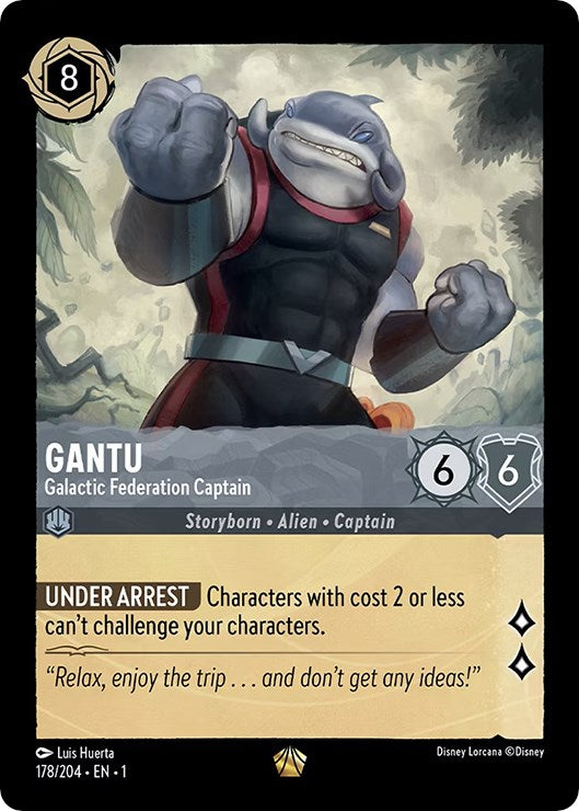 Gantu - Galactic Federation Captain (178/204) [The First Chapter] | Event Horizon Hobbies CA