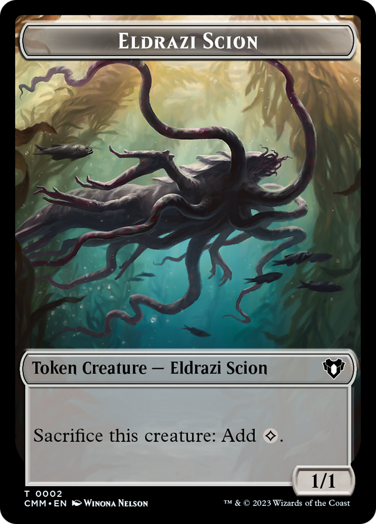 Eldrazi Scion // Spirit (0058) Double-Sided Token [Commander Masters Tokens] | Event Horizon Hobbies CA