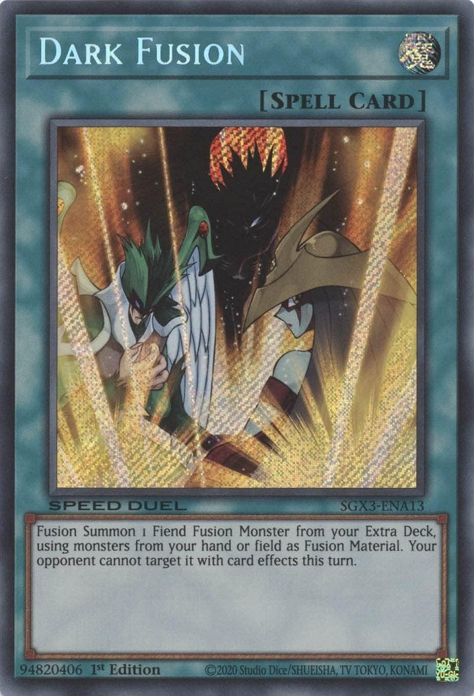 Dark Fusion [SGX3-ENA13] Secret Rare | Event Horizon Hobbies CA