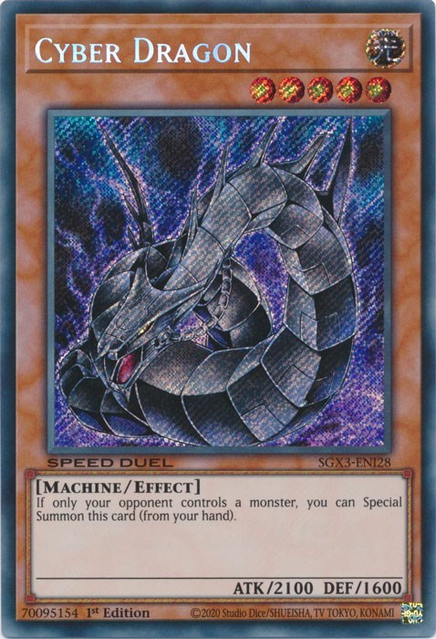 Cyber Dragon [SGX3-ENI28] Secret Rare | Event Horizon Hobbies CA