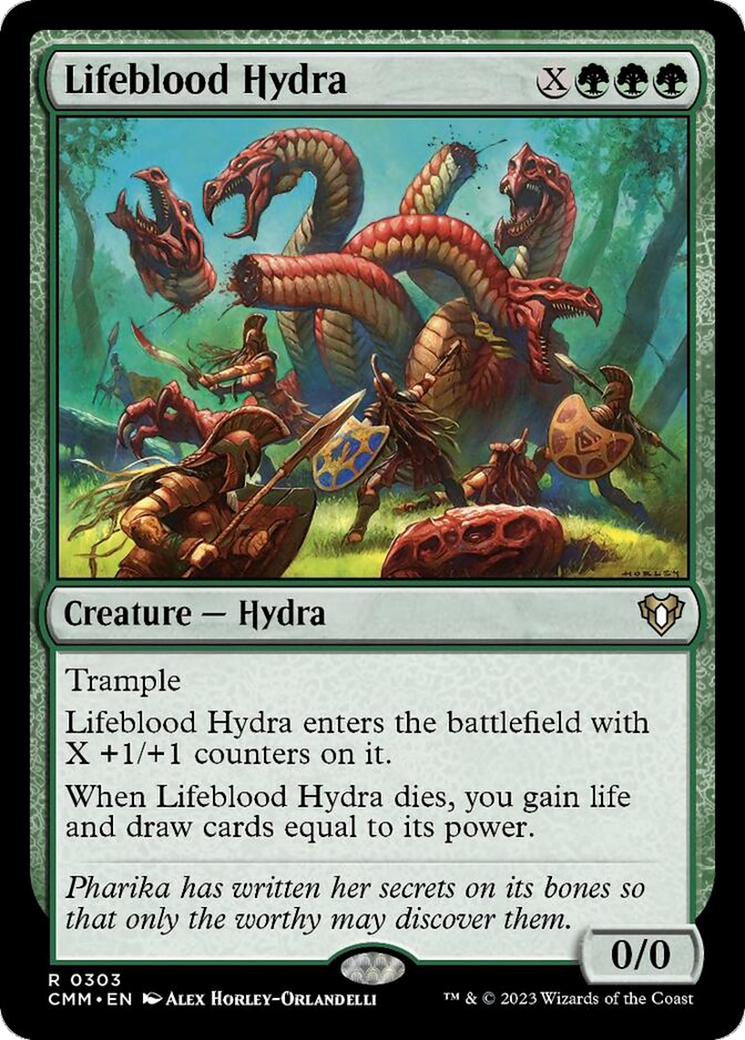 Lifeblood Hydra [Commander Masters] | Event Horizon Hobbies CA