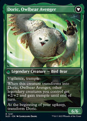 Doric, Nature's Warden // Doric, Owlbear Avenger [Secret Lair Drop Series] | Event Horizon Hobbies CA