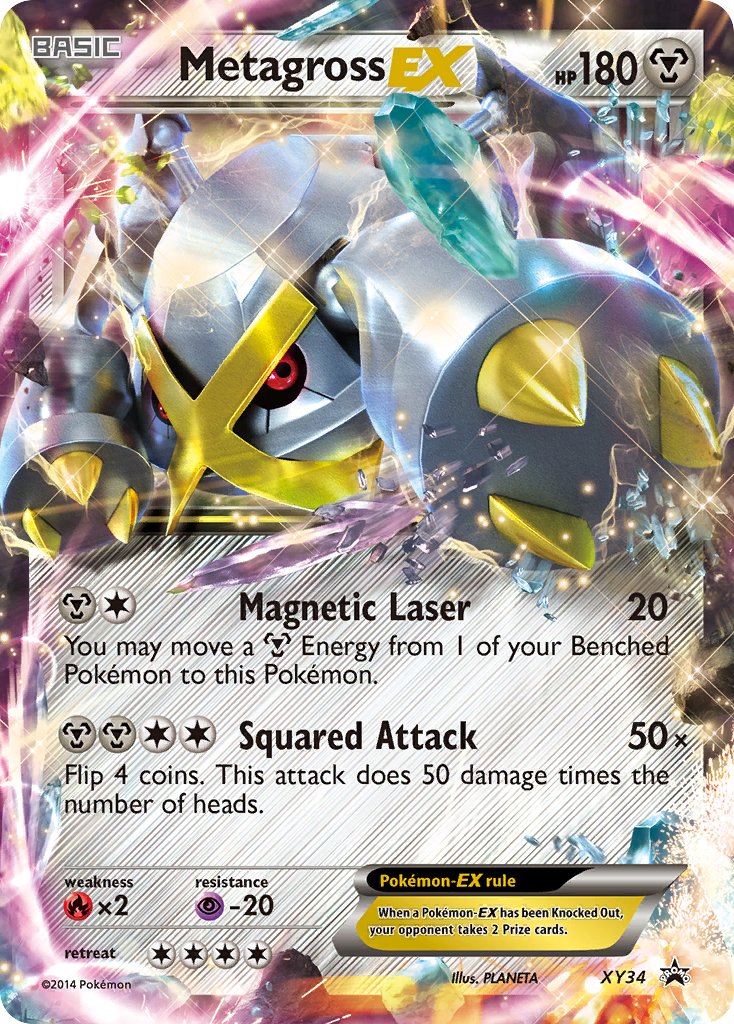 Metagross EX (XY34) [XY: Black Star Promos] | Event Horizon Hobbies CA