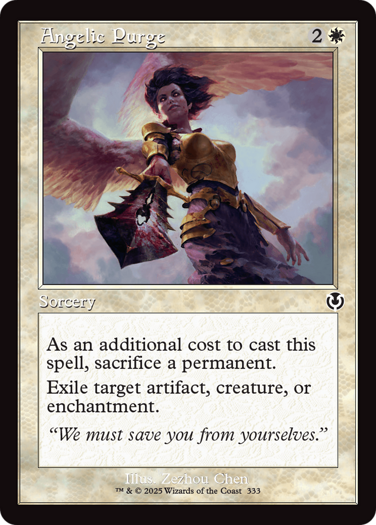 Angelic Purge (Retro Frame) [Innistrad Remastered] | Event Horizon Hobbies CA