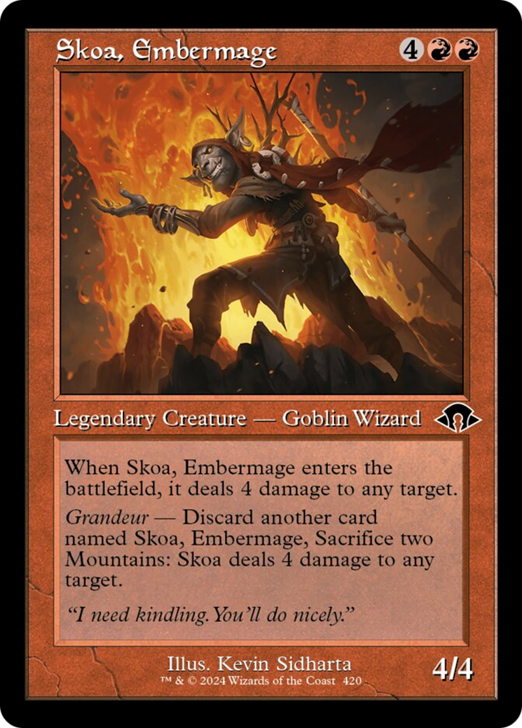 Skoa, Embermage (Retro) [Modern Horizons 3] | Event Horizon Hobbies CA