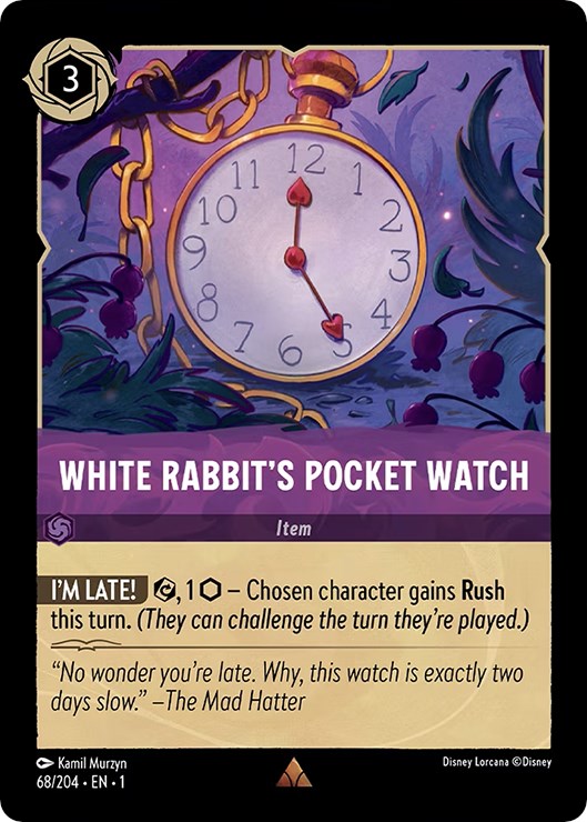 White Rabbit's Pocket Watch (68/204) [The First Chapter] | Event Horizon Hobbies CA