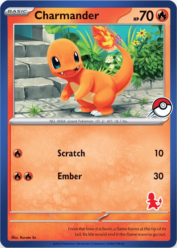 Charmander (Blue Border) [My First Battle] | Event Horizon Hobbies CA