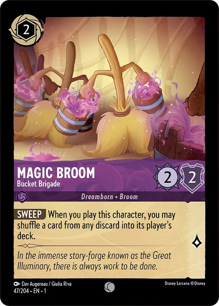 Magic Broom - Bucket Brigade (47/204) [The First Chapter] | Event Horizon Hobbies CA