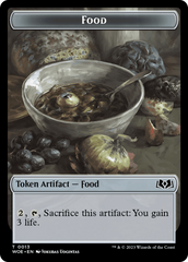 Rat // Food (0013) Double-Sided Token [Wilds of Eldraine Tokens] | Event Horizon Hobbies CA