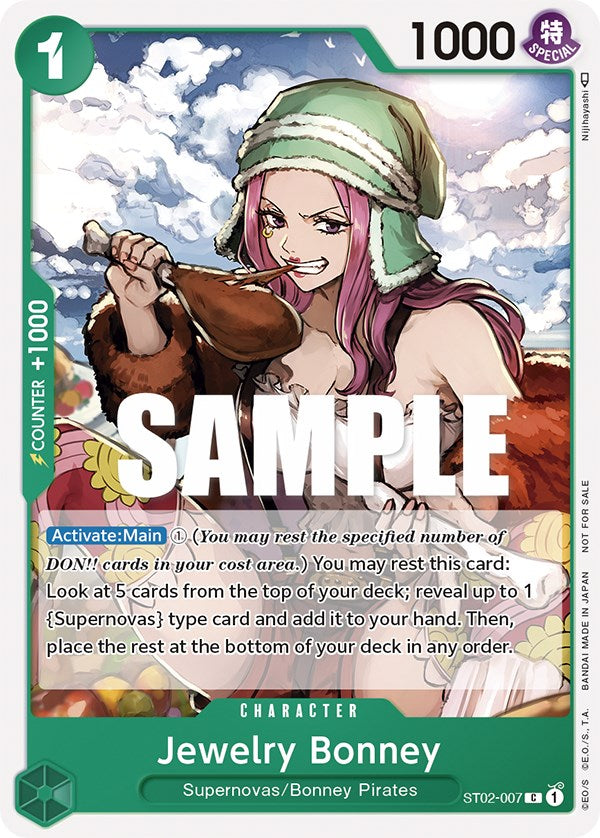 Jewelry Bonney (Tournament Pack Vol. 3) [Participant] [One Piece Promotion Cards] | Event Horizon Hobbies CA