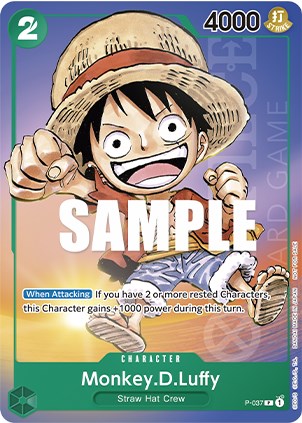 Monkey.D.Luffy (Anime Expo 2023) [One Piece Promotion Cards] | Event Horizon Hobbies CA