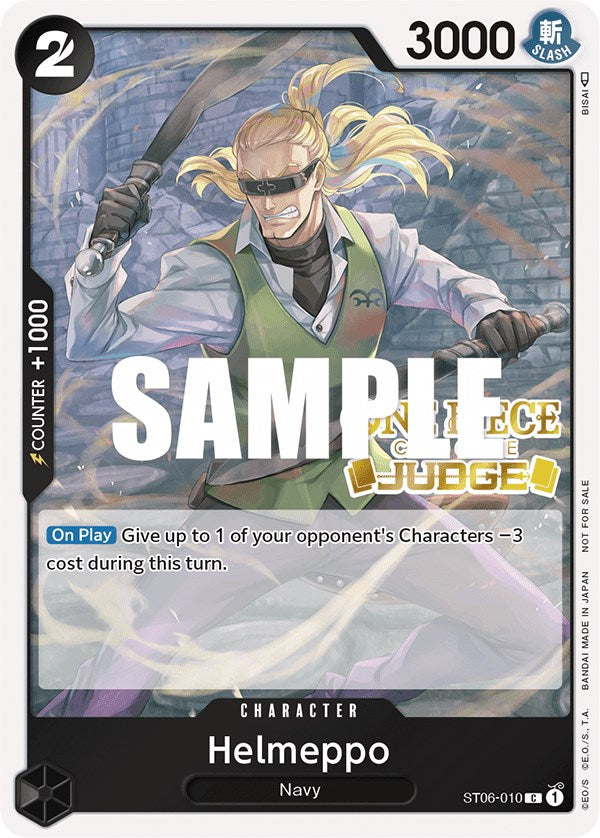 Helmeppo (Judge) [One Piece Promotion Cards] | Event Horizon Hobbies CA