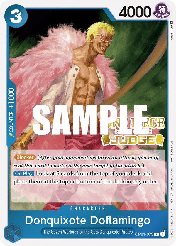 Donquixote Doflamingo (Judge) [One Piece Promotion Cards] | Event Horizon Hobbies CA