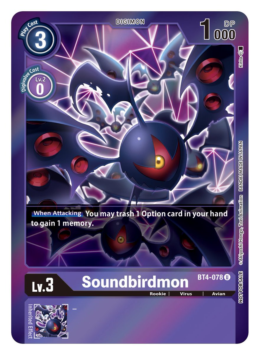 Soundbirdmon [BT4-078] (Event Pack 2) [Great Legend] | Event Horizon Hobbies CA