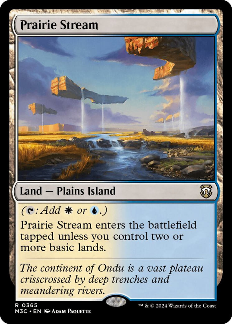 Prairie Stream [Modern Horizons 3 Commander] | Event Horizon Hobbies CA