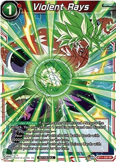 Violent Rays (BT11-030) [Tournament Promotion Cards] | Event Horizon Hobbies CA