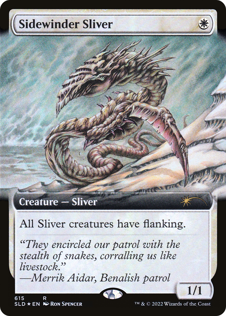 Sidewinder Sliver (Extended Art) [Secret Lair Drop Promos] | Event Horizon Hobbies CA