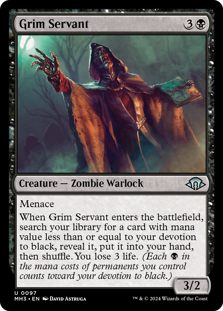 Grim Servant [Modern Horizons 3] | Event Horizon Hobbies CA