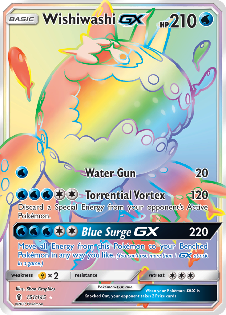 Wishiwashi GX (151/145) [Sun & Moon: Guardians Rising] | Event Horizon Hobbies CA