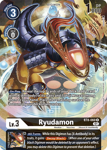 Ryudamon [BT8-060] (Alternate Art) [New Awakening] | Event Horizon Hobbies CA