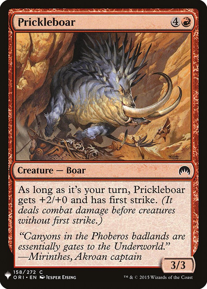 Prickleboar [Mystery Booster] | Event Horizon Hobbies CA