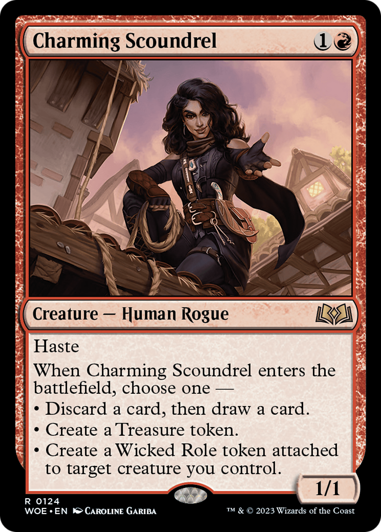 Charming Scoundrel [Wilds of Eldraine] | Event Horizon Hobbies CA