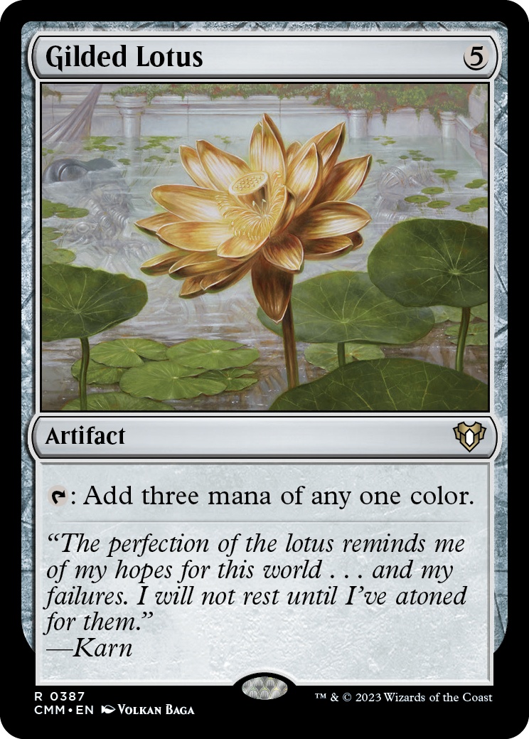 Gilded Lotus [Commander Masters] | Event Horizon Hobbies CA