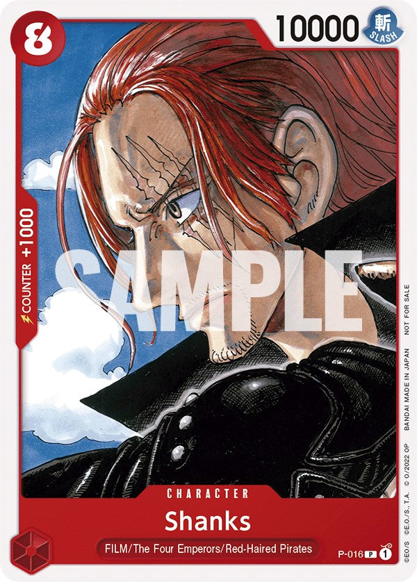 Shanks (One Piece Film Red) [One Piece Promotion Cards] | Event Horizon Hobbies CA