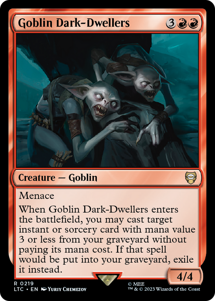 Goblin Dark-Dwellers [The Lord of the Rings: Tales of Middle-Earth Commander] | Event Horizon Hobbies CA