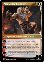 Ajani, Nacatl Pariah // Ajani, Nacatl Avenger [Modern Horizons 3] | Event Horizon Hobbies CA