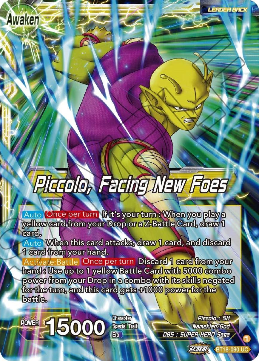 Piccolo // Piccolo, Facing New Foes (BT18-090) [Promotion Cards] | Event Horizon Hobbies CA