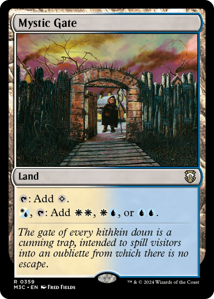 Mystic Gate (Ripple Foil) [Modern Horizons 3 Commander] | Event Horizon Hobbies CA