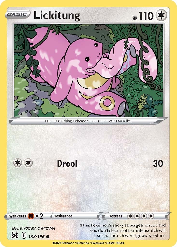 Lickitung (138/196) [Sword & Shield: Lost Origin] | Event Horizon Hobbies CA