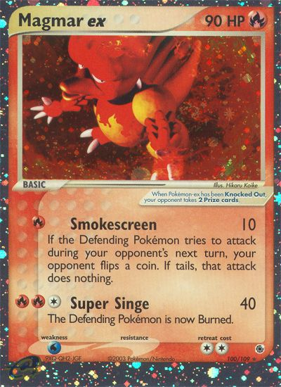 Magmar ex (100/109) [EX: Ruby & Sapphire] | Event Horizon Hobbies CA