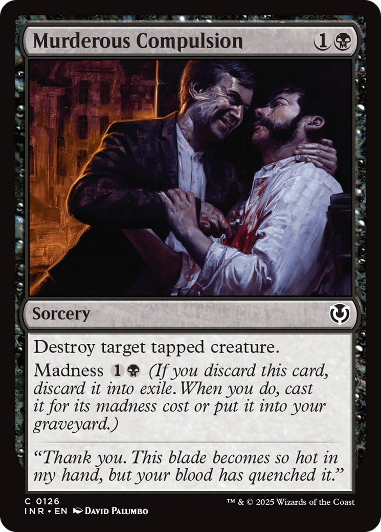 Murderous Compulsion [Innistrad Remastered] | Event Horizon Hobbies CA