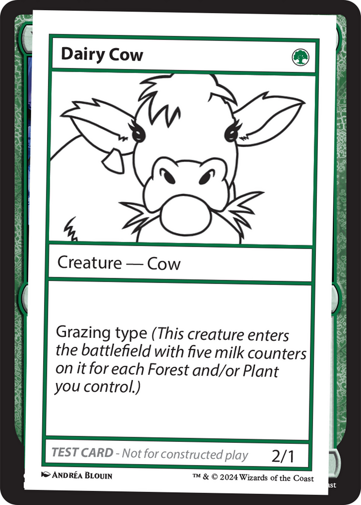 Dairy Cow [Mystery Booster 2 Playtest Cards] | Event Horizon Hobbies CA