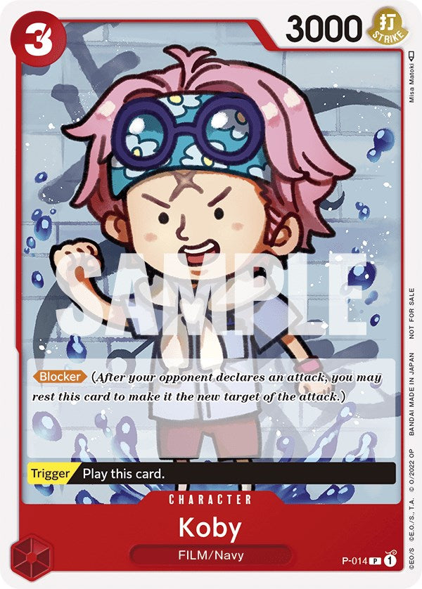 Koby (One Piece Film Red) [One Piece Promotion Cards] | Event Horizon Hobbies CA