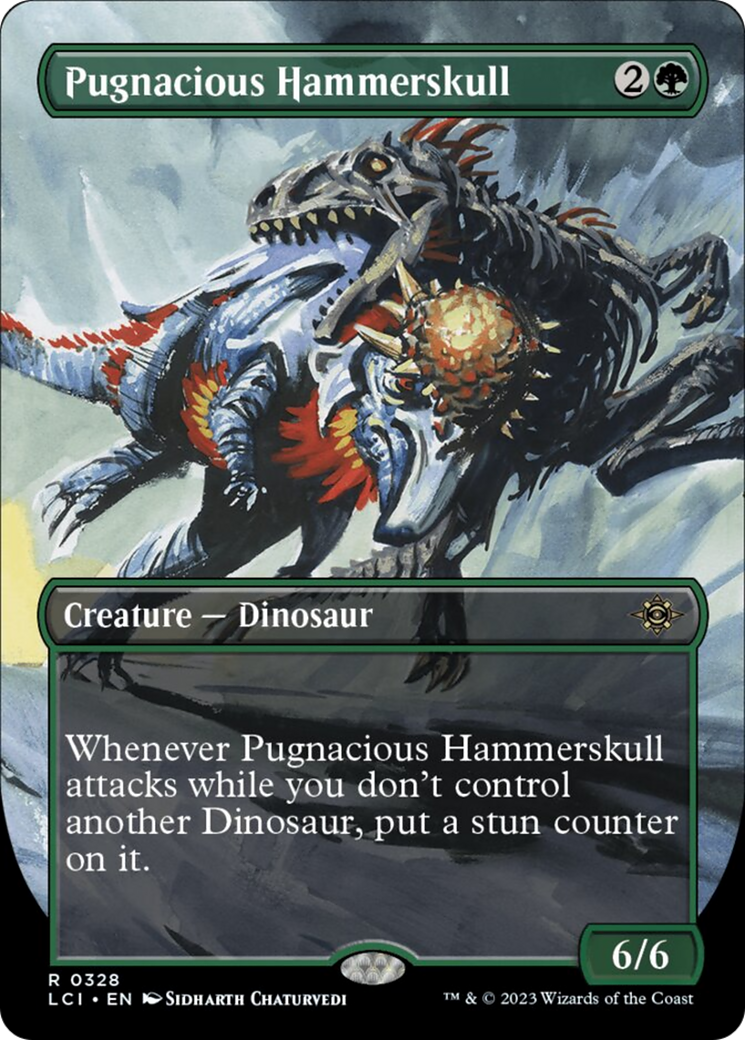 Pugnacious Hammerskull (Borderless) [The Lost Caverns of Ixalan] | Event Horizon Hobbies CA