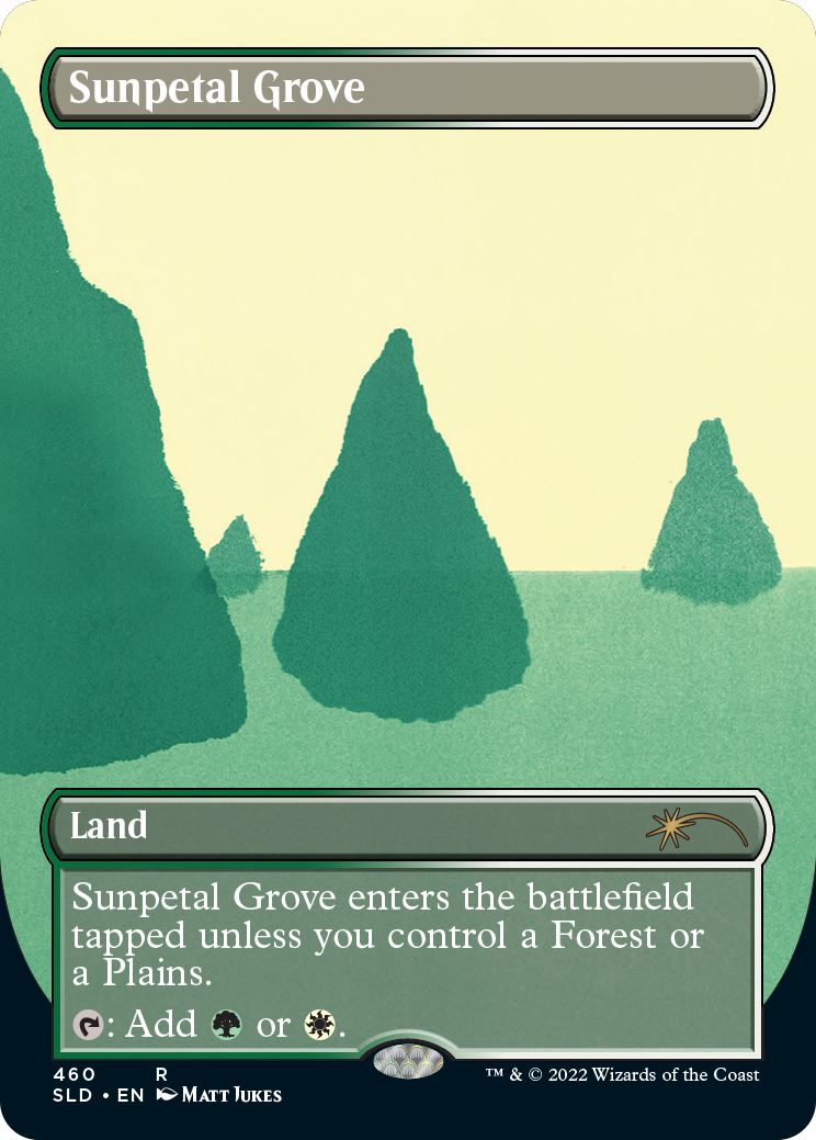 Sunpetal Grove (Borderless) [Secret Lair Drop Series] | Event Horizon Hobbies CA