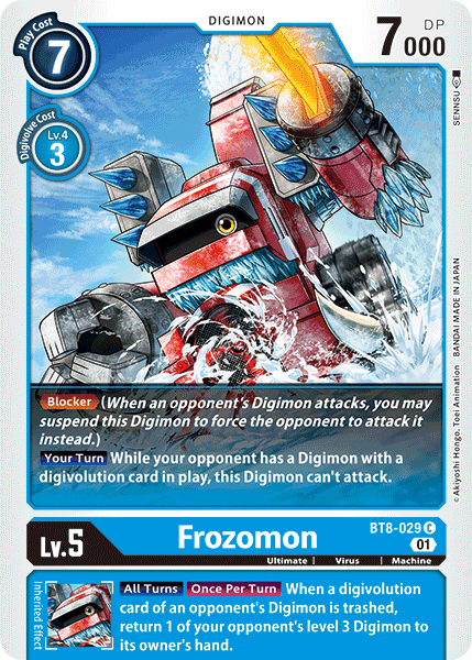 Frozomon [BT8-029] [New Awakening] | Event Horizon Hobbies CA