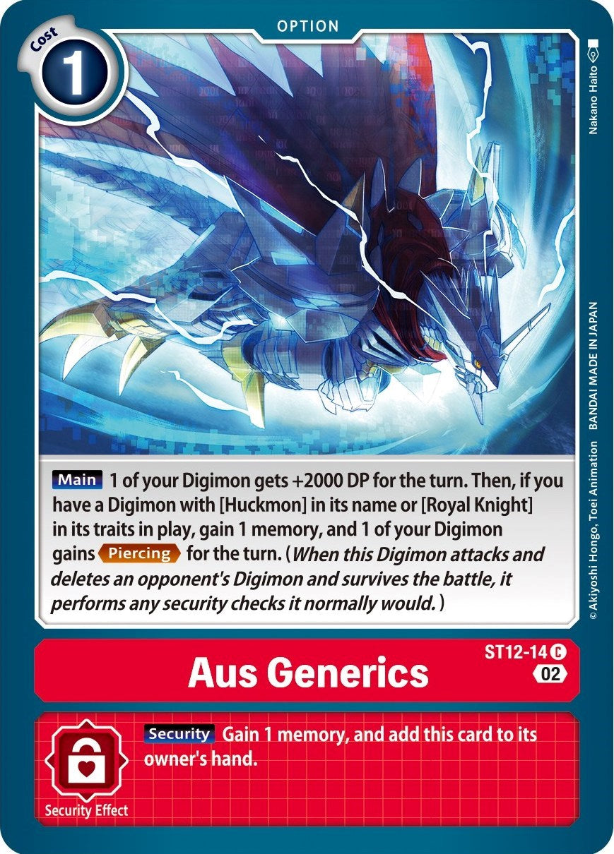 Aus Generics [ST12-14] [Starter Deck: Jesmon] | Event Horizon Hobbies CA