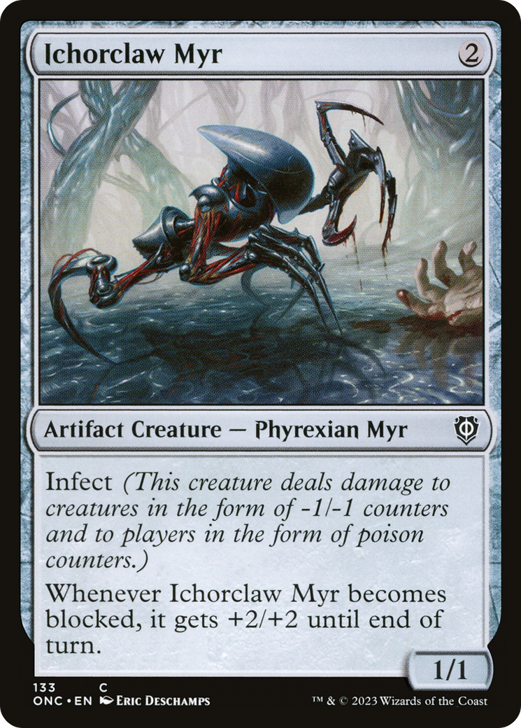 Ichorclaw Myr [Phyrexia: All Will Be One Commander] | Event Horizon Hobbies CA